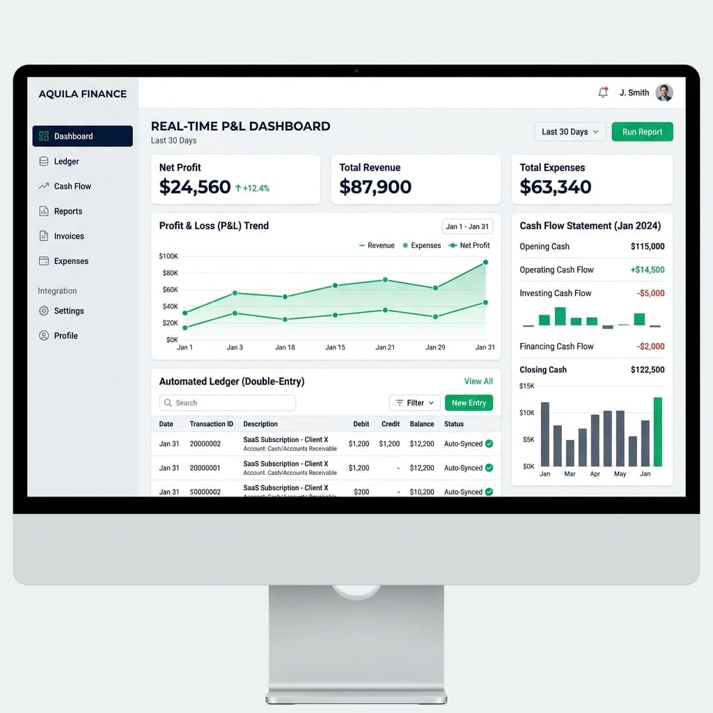 Finance and Accounting Dashboard