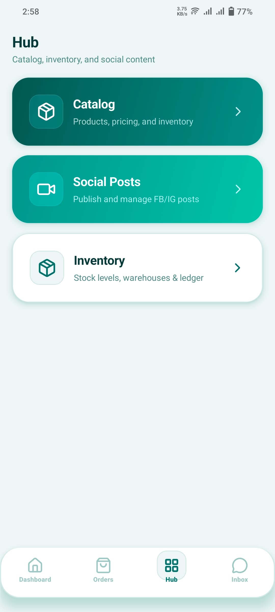 Connect Your Social Channels